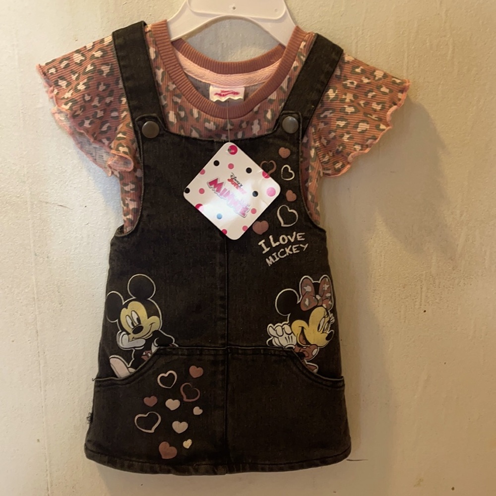 Minnie Mouse skirt jumpsuit